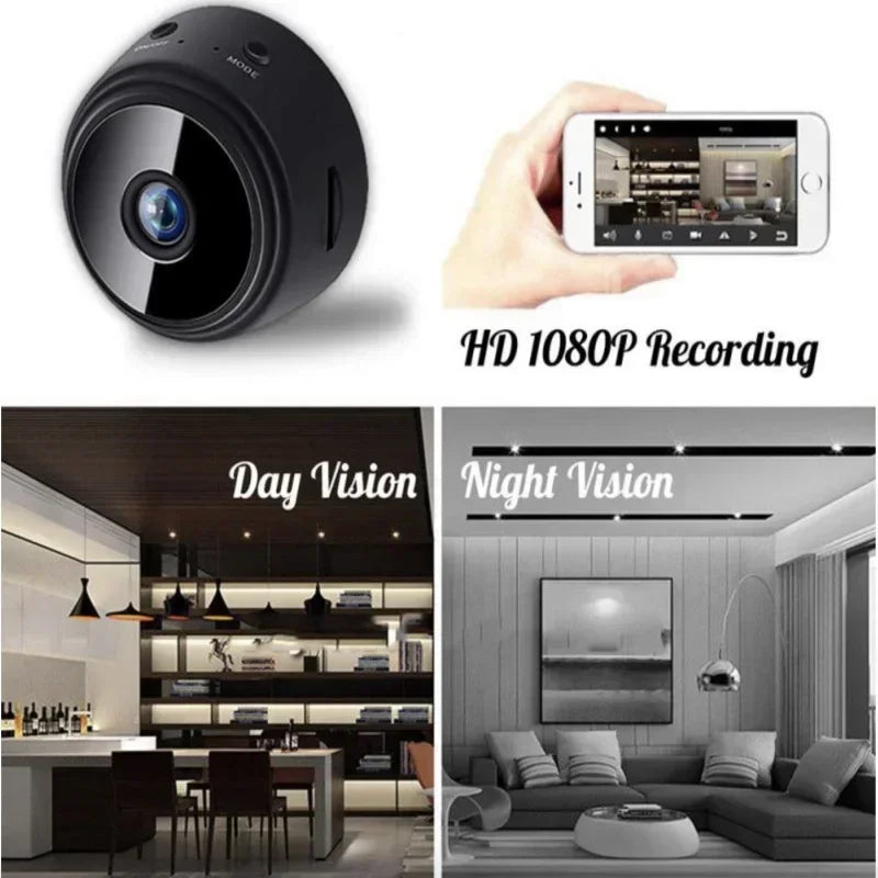 A9 Mini Caméra 1080P WiFi Surveillance Originale Protection de Sécurité Avec Mouvement Version Nocturne Caméras de Surveillance Sans Fil